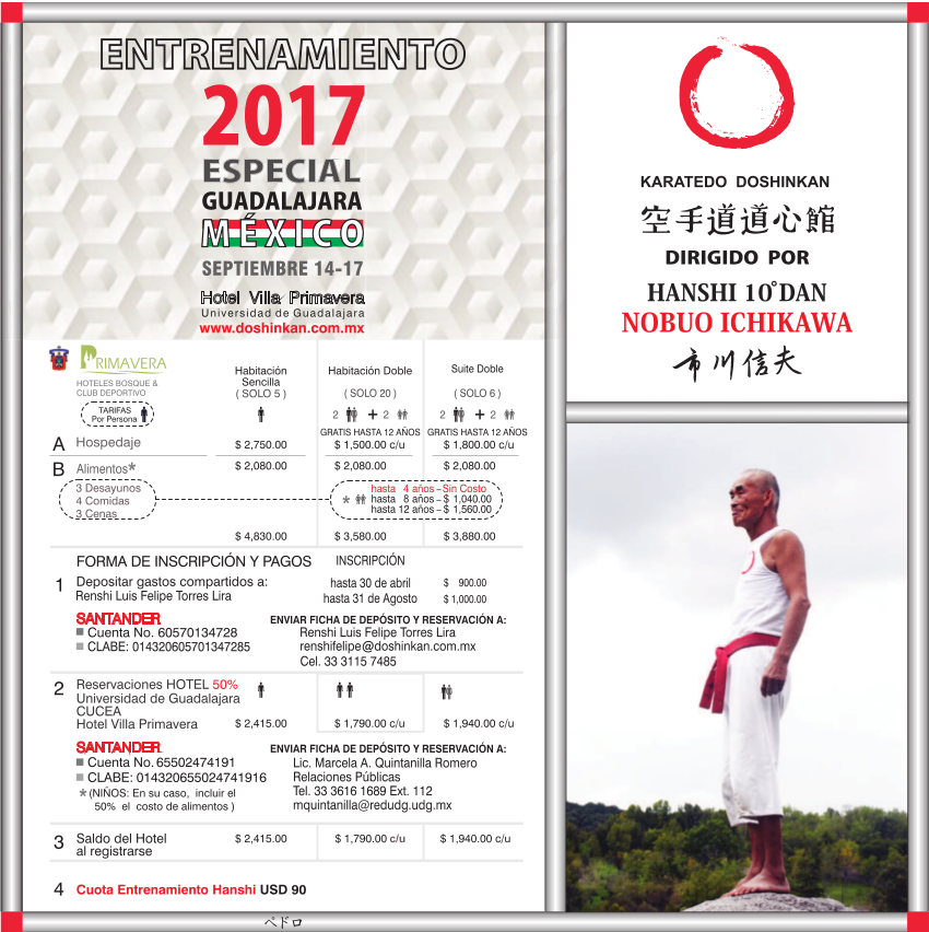 Entrenamiento Especial Guadalajara México- Septiembre 2017