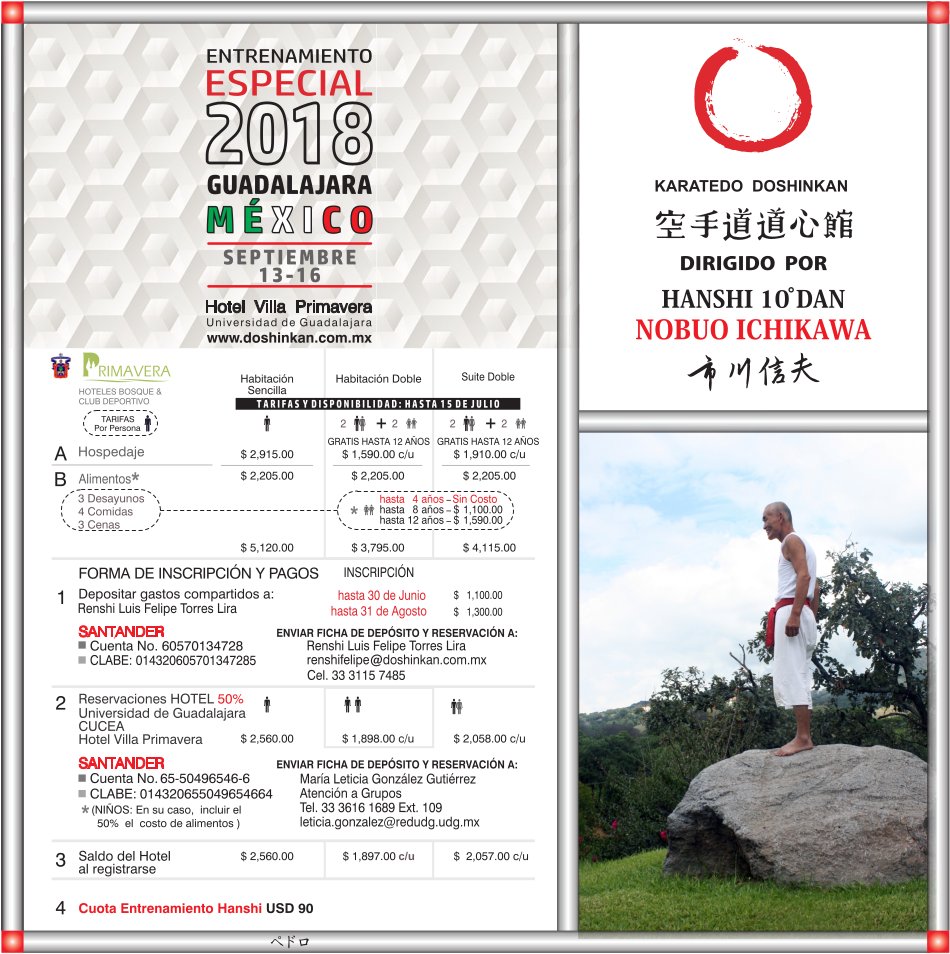 Entrenamientos especial 2018 - Guadalajara, México.